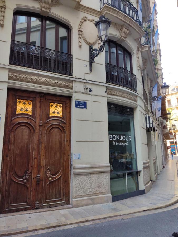 Pension Moratin Valence Extérieur photo