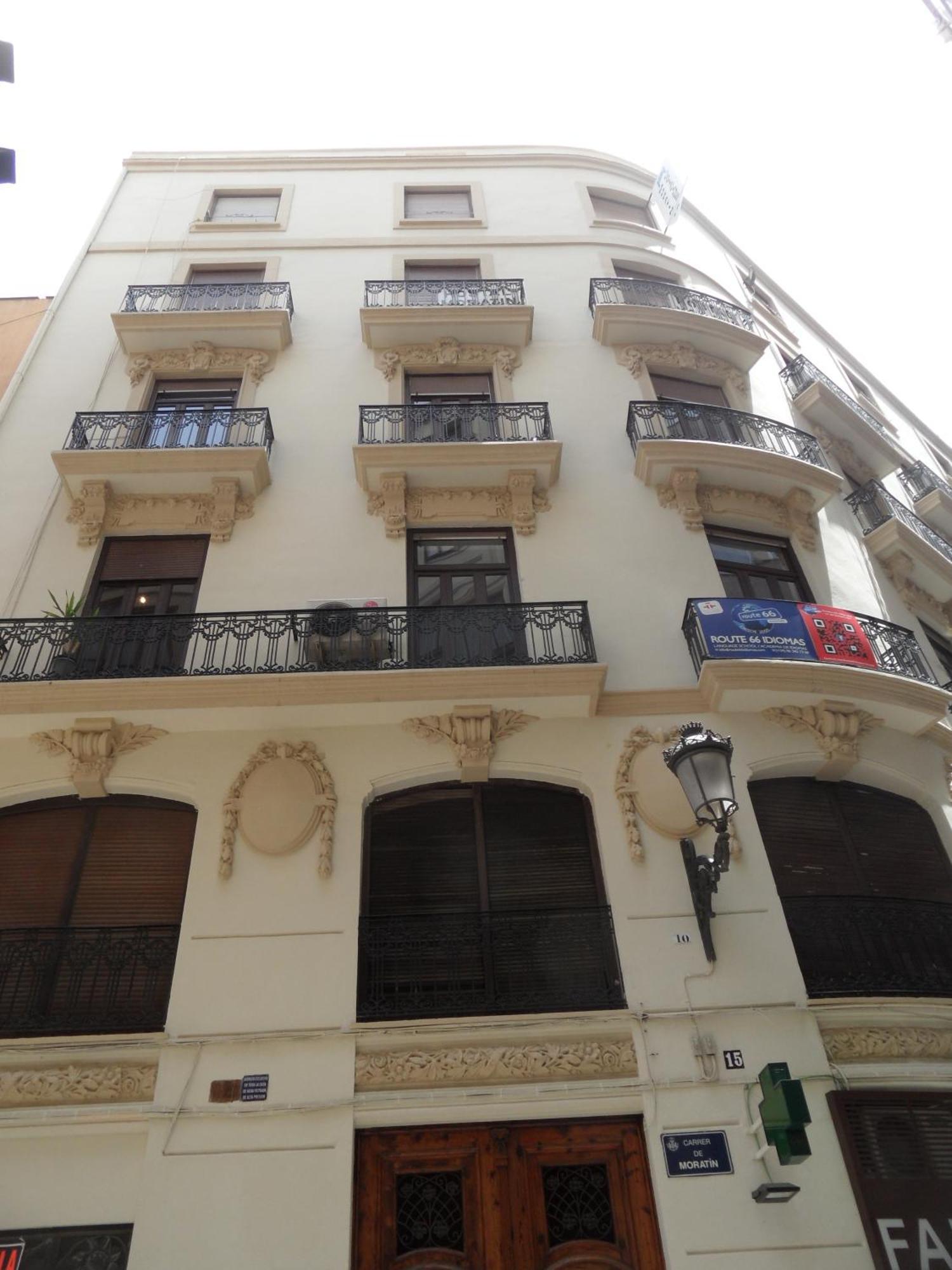 Pension Moratin Valence Extérieur photo